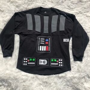 Star Wars Oversized Long Sleeve Spirit Jersey Disney Parks Darth Vader